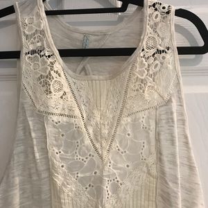 Free people embroidered tank